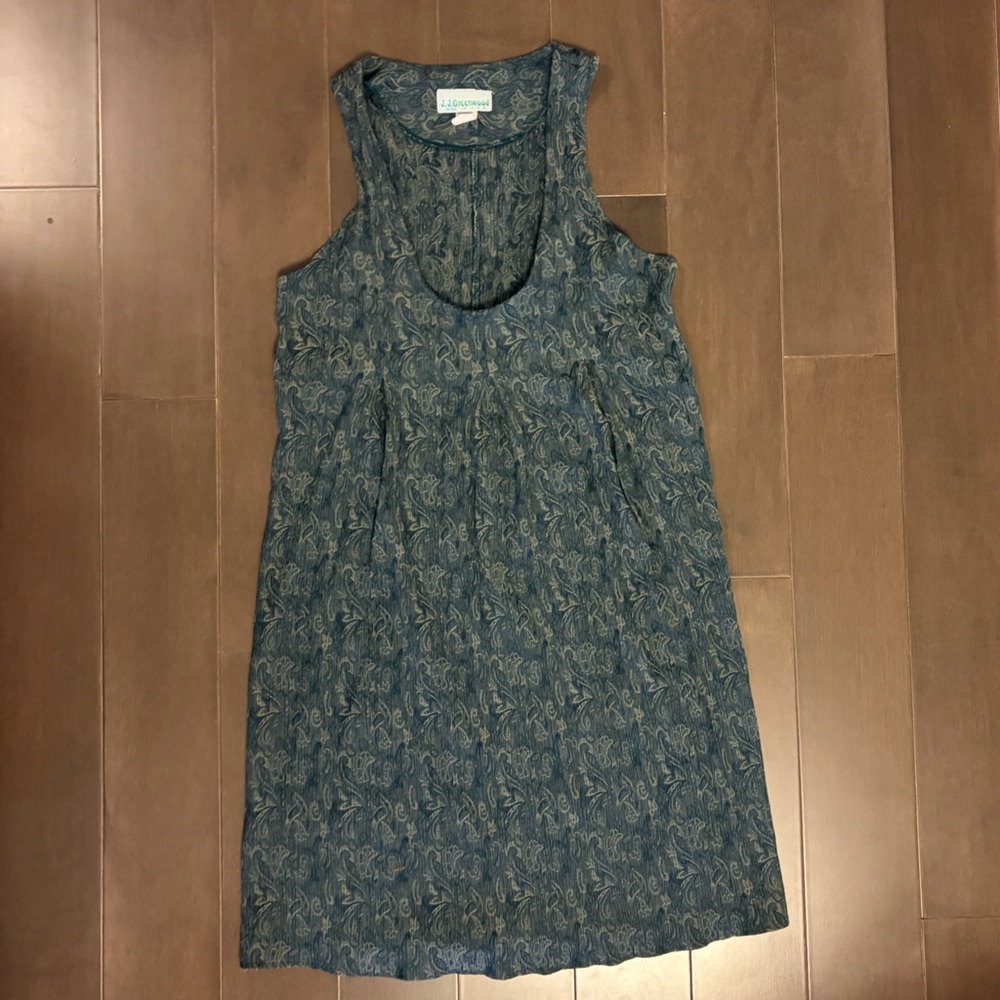 Vintage JJ Greenwood Floral Midi Dress